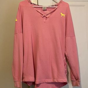 Victoria secret hoodie v-neck